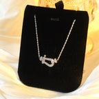 [MIRA]FORCE 10 DIAMOND SILVER NECKLACE MINI MODEL