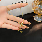 [MIRA]LOUISETTE GOLD NECKLACE