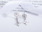 [MIRA]VIDYLLE SILVER DIAMOND MINI DROP EARRINGS