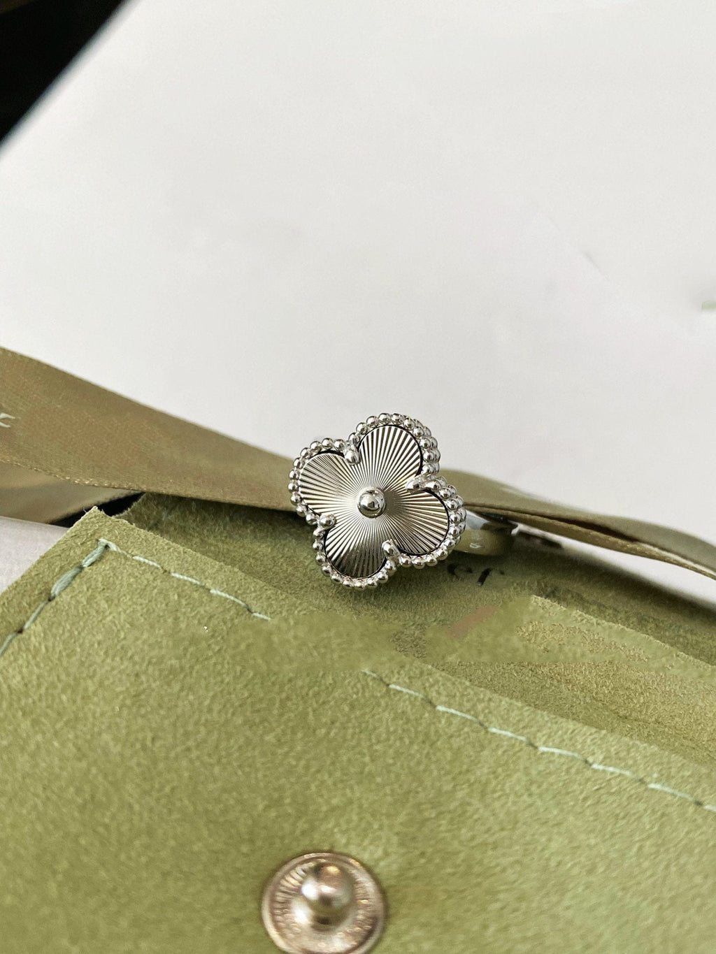 [MIRA]CLOVER SILVER RING