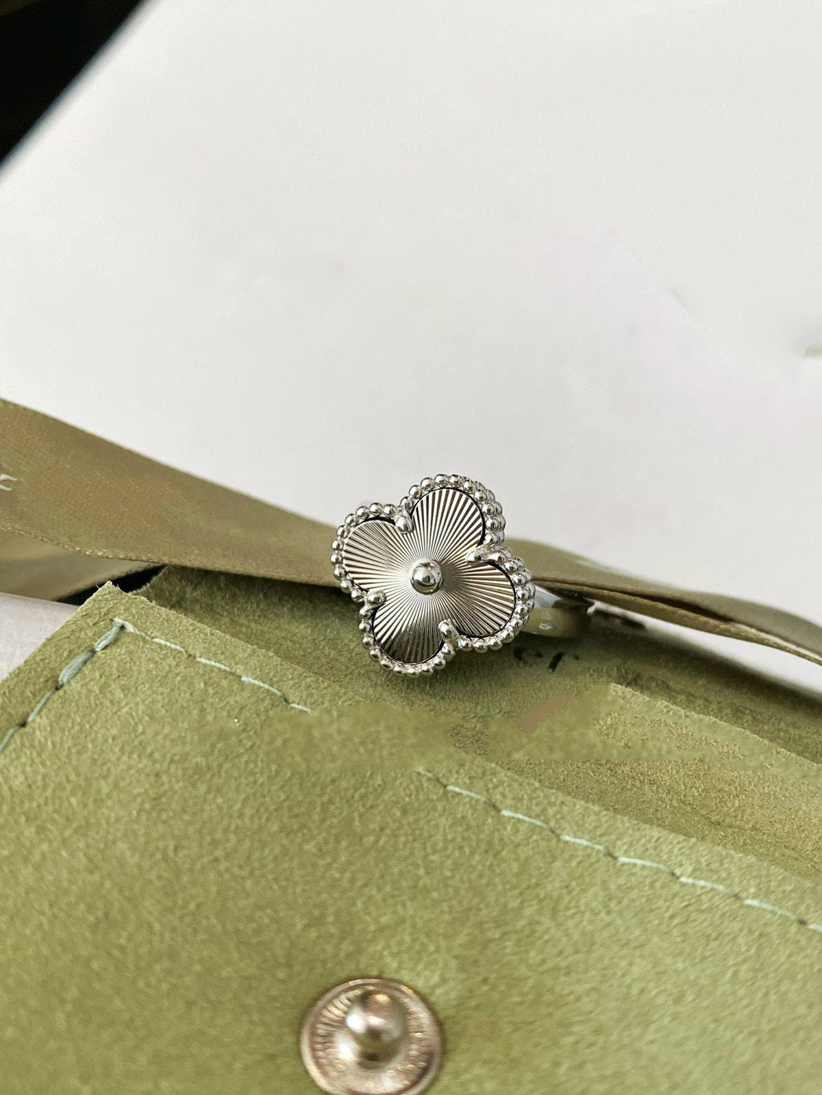[MIRA]CLOVER SILVER RING