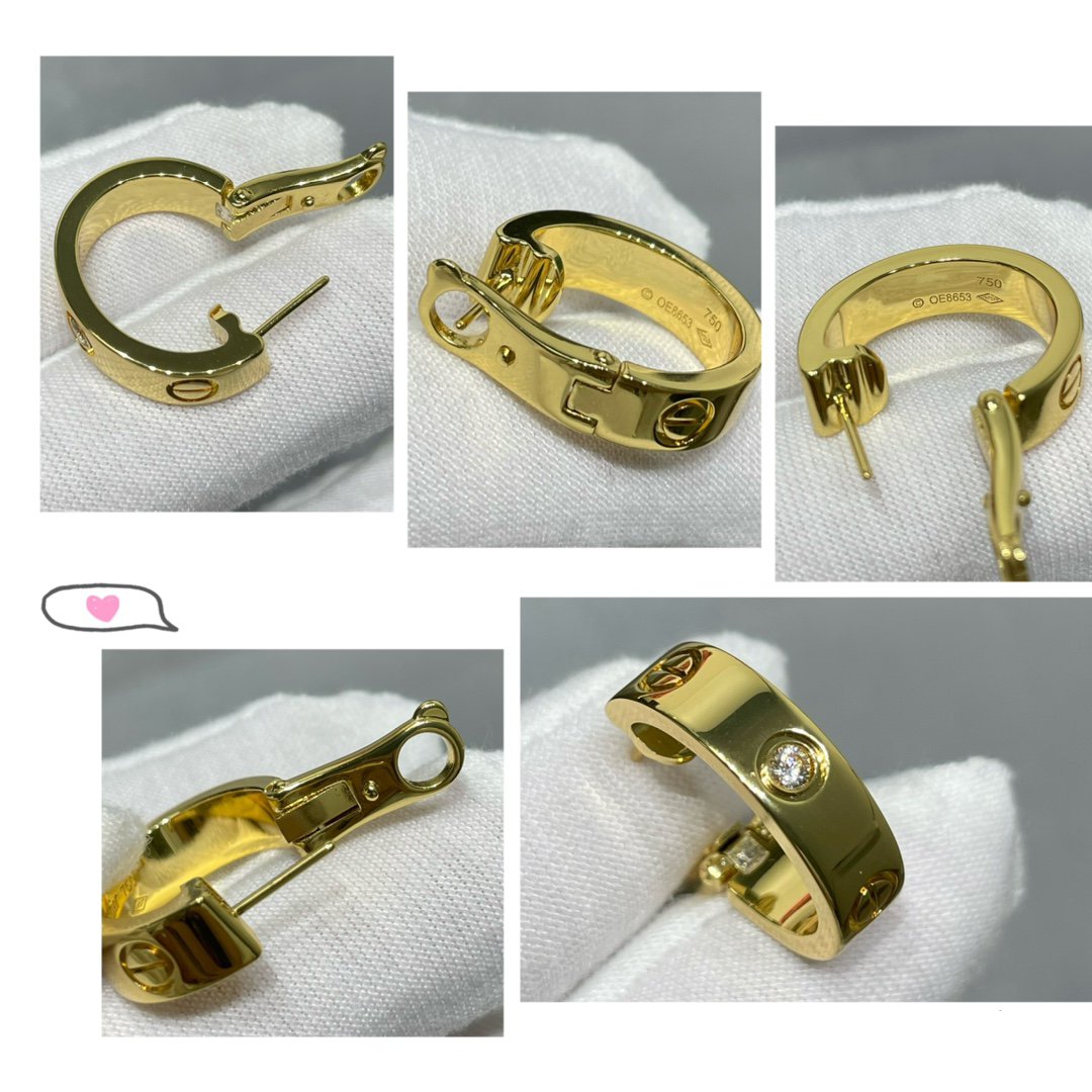 [MIRA]LOVE 5.5MM 1 DIAMOND EARRINGS