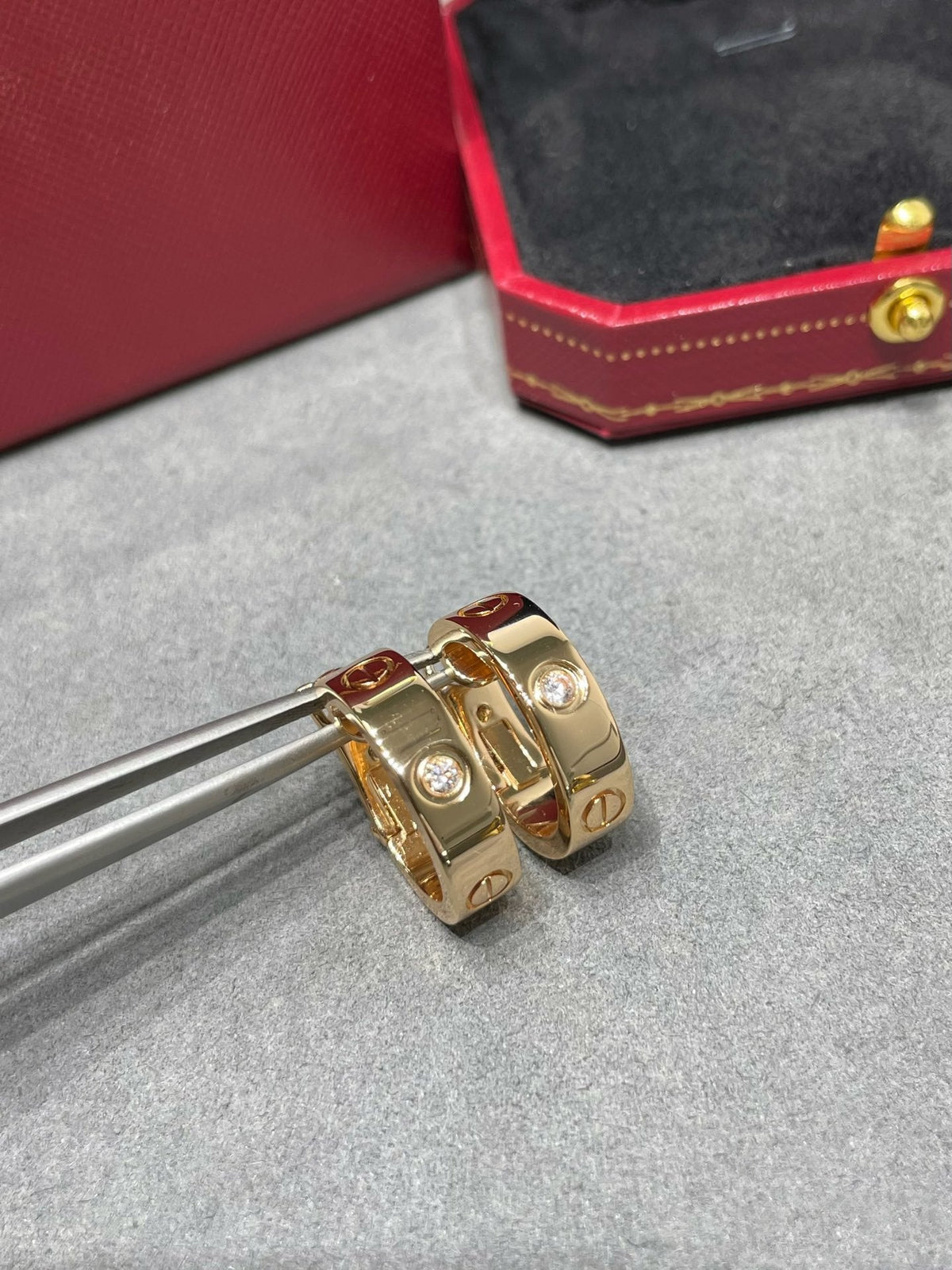 [MIRA]LOVE 5.5MM 1 DIAMOND EARRINGS
