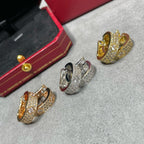 [MIRA]LOVE 5.5MM DIAMOND PAVED EARRINGS