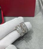 [MIRA]LOVE 5.5MM DIAMOND PAVED EARRINGS