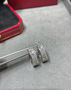 [MIRA]LOVE 5.5MM DIAMOND PAVED EARRINGS
