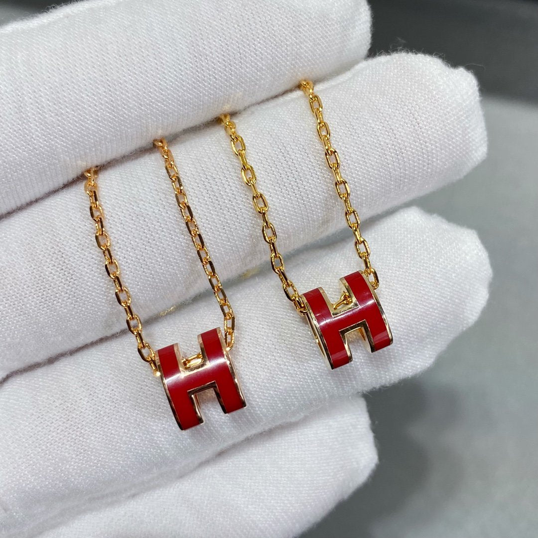 [MIRA]MINI POP H NECKLACE