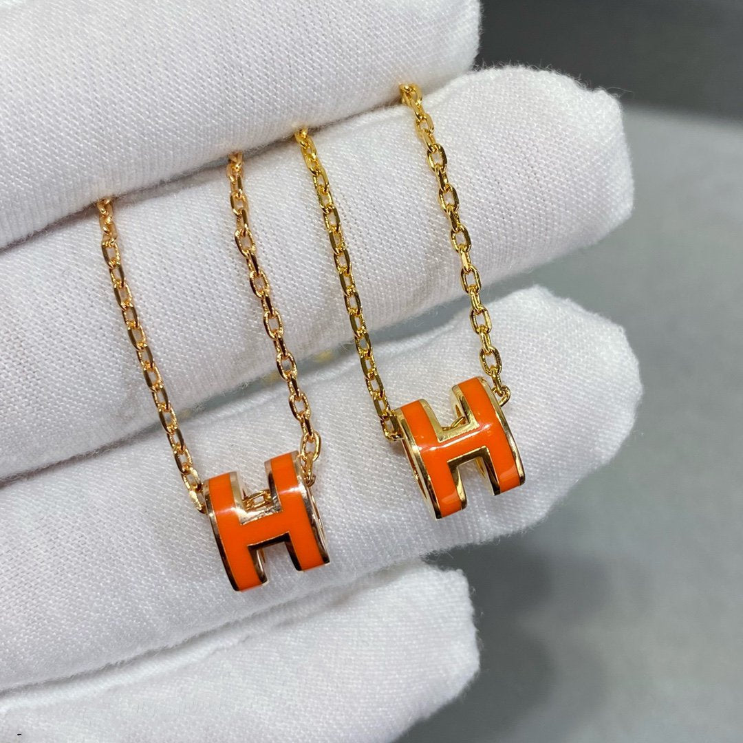 [MIRA]MINI POP H NECKLACE