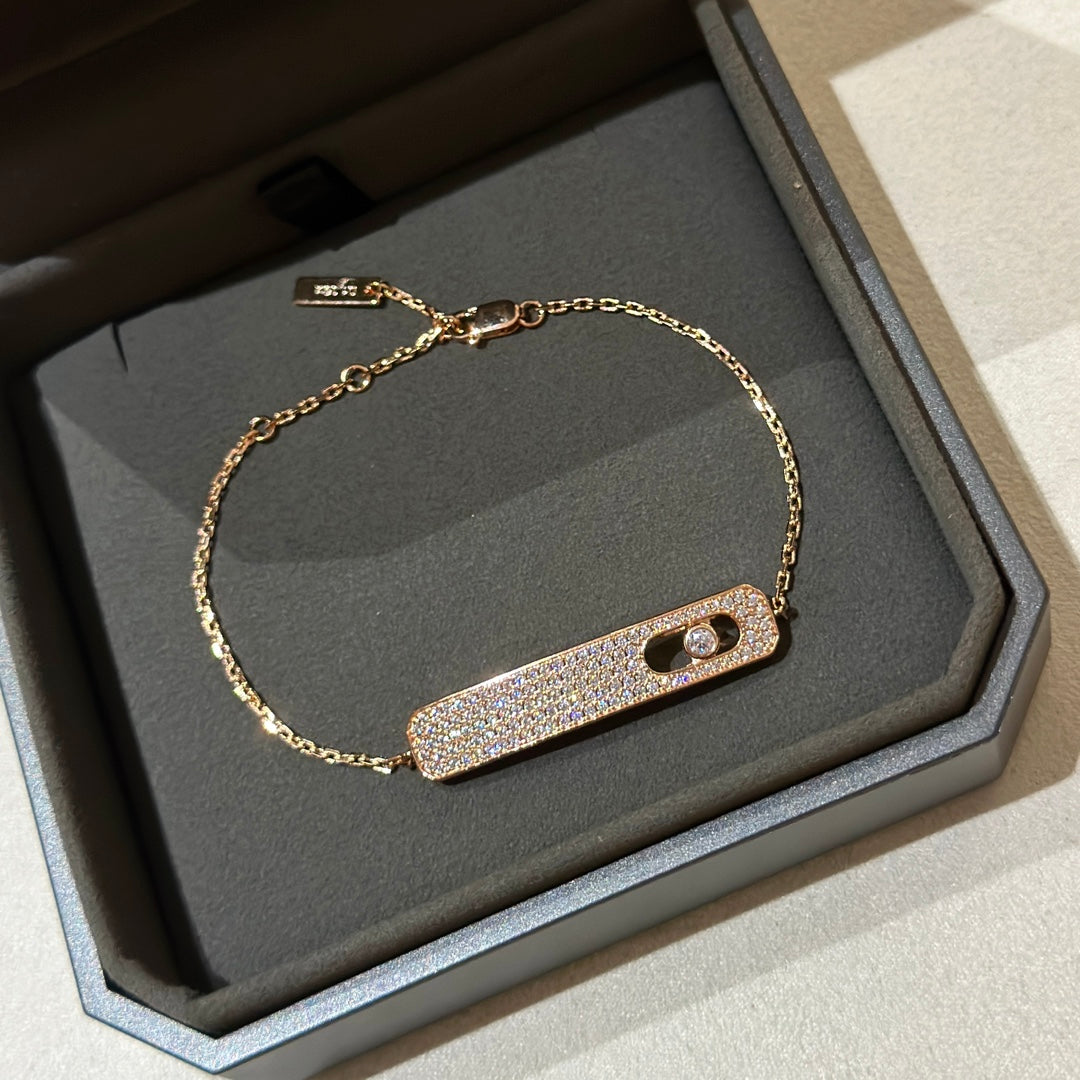 [MIRA]MOVE CLASSIQUE DIAMOND PAVED BRACELET