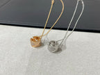 [MIRA]LIENS EVIDENCE DIAMOND PAVED NECKLACE