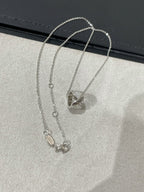 [MIRA]LIENS EVIDENCE DIAMOND PAVED NECKLACE