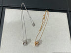 [MIRA]LIENS EVIDENCE DIAMOND PAVED NECKLACE