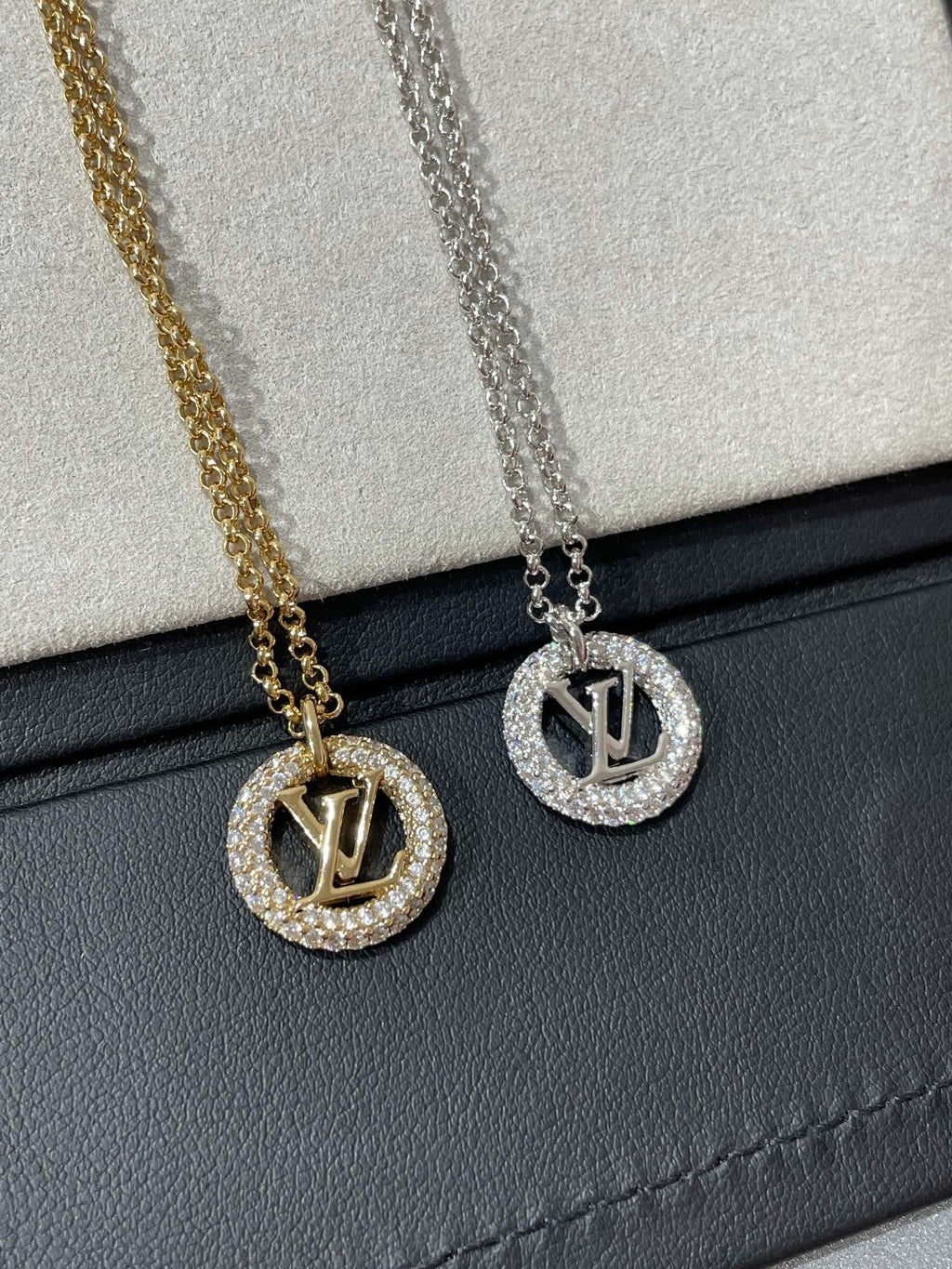 [MIRA]BY NIGHT DIAMOND PAVED NECKLACE