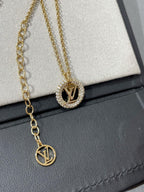 [MIRA]BY NIGHT DIAMOND PAVED NECKLACE