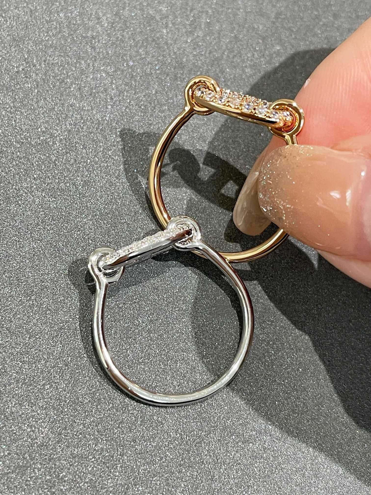 [MIRA]RONDE SMALL DIAMOND RING