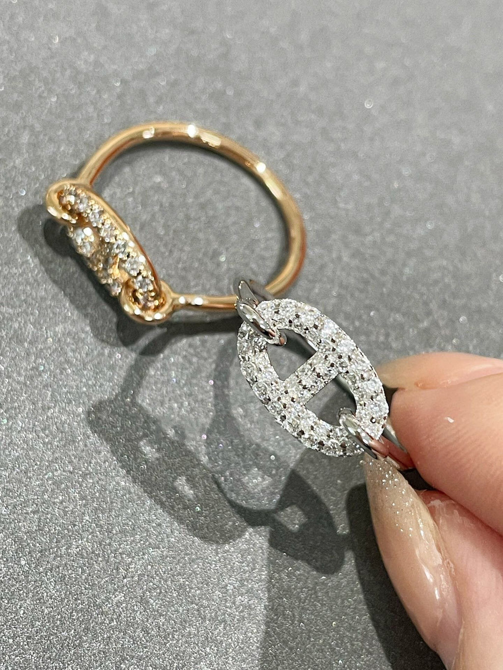 [MIRA]RONDE SMALL DIAMOND RING