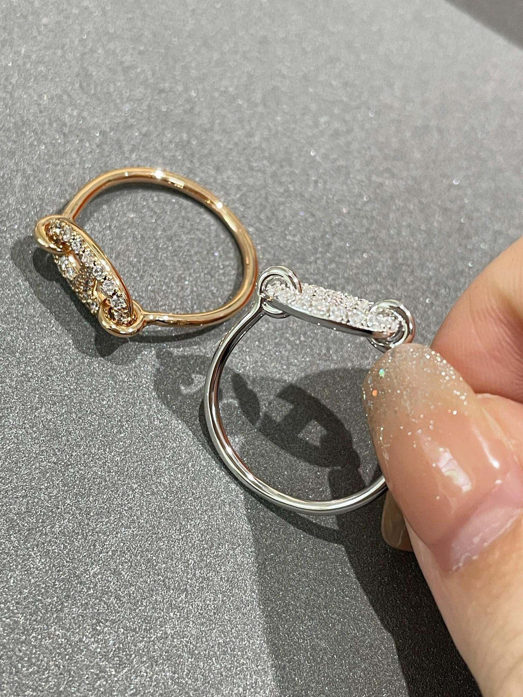 [MIRA]RONDE SMALL DIAMOND RING