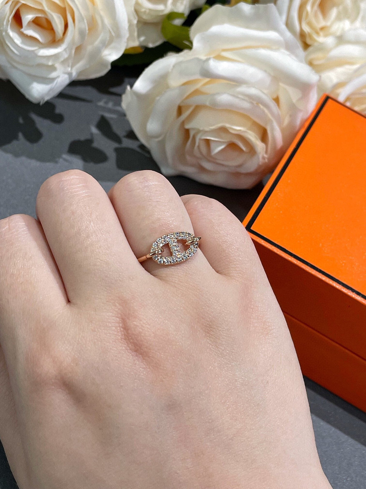 [MIRA]RONDE SMALL DIAMOND RING