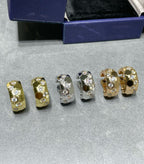 [MIRA]BEE LOVE DIAMOND HOOP EARRINGS