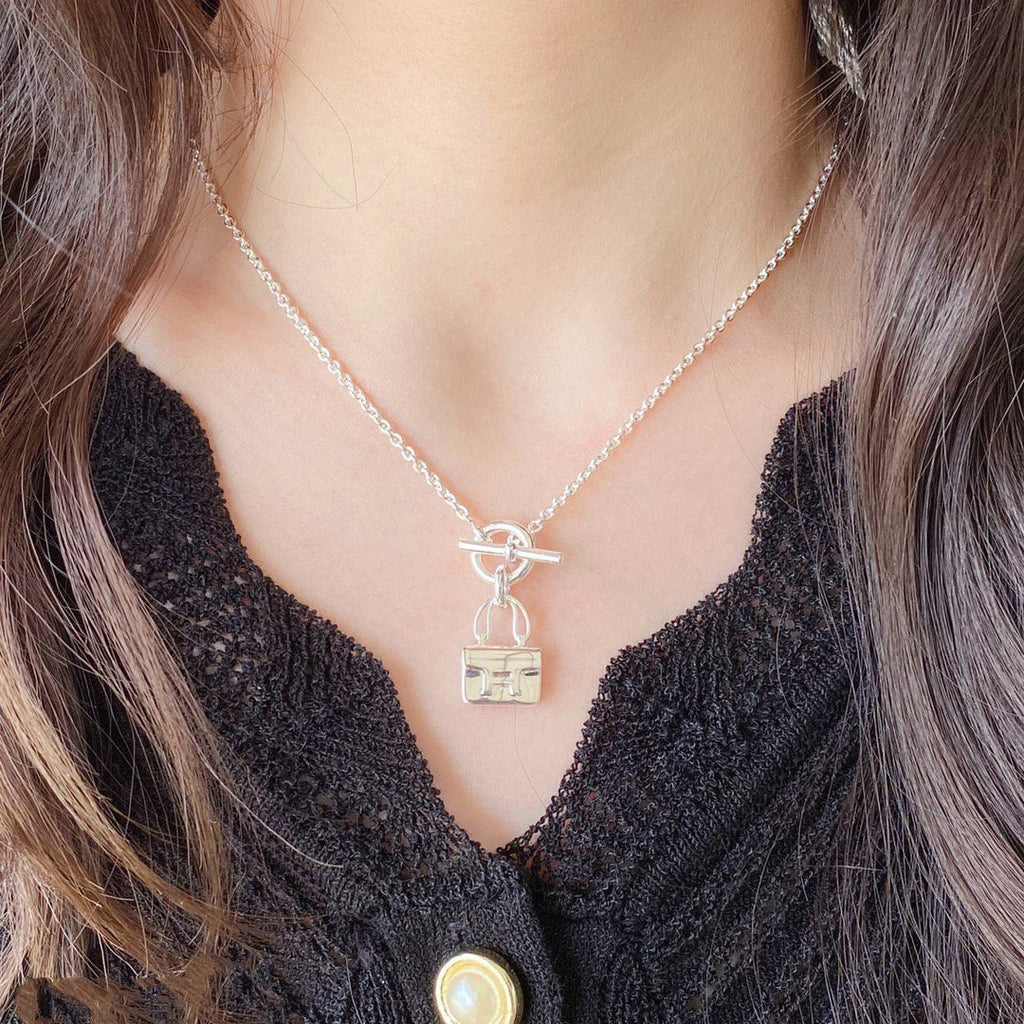 [MIRA]CONSTANCE PEDANT SILVER NECKLACE