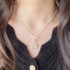 [MIRA]CONSTANCE PEDANT SILVER NECKLACE