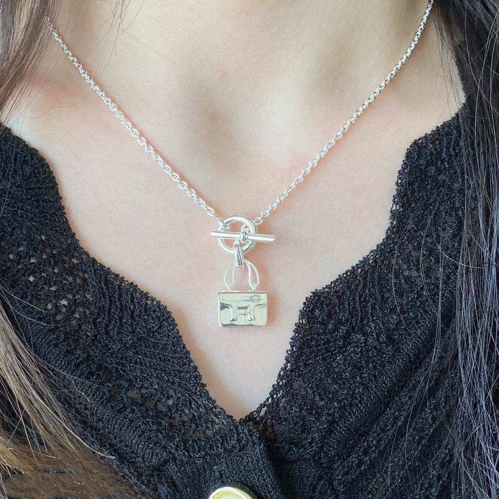 [MIRA]CONSTANCE PEDANT SILVER NECKLACE