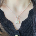 [MIRA]CONSTANCE PEDANT SILVER NECKLACE