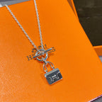 [MIRA]CONSTANCE PEDANT SILVER NECKLACE