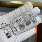 [MIRA]CONSTANCE PEDANT SILVER NECKLACE