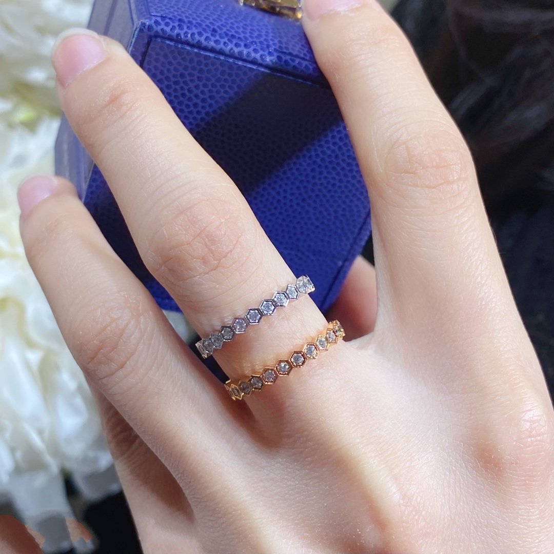 [MIRA]BEE LOVE DIAMOND PAVED SMALL RING