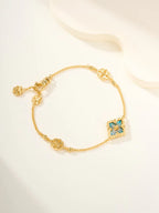 [MIRA]B.C.L ENAMELED One-Flower Bracelet£¨Various Colors)