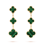[MIRA]CLOVER MALACHITE 3 MOTIFS GOLD
