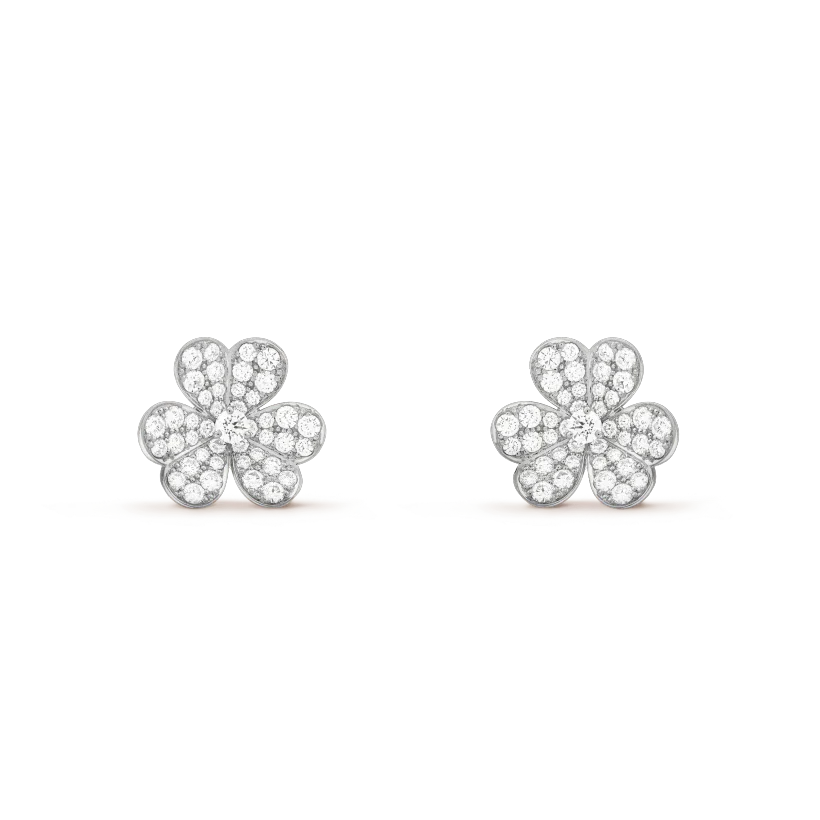 [MIRA]CLOVER COMOS DIAMOND EARRINGS SILVER