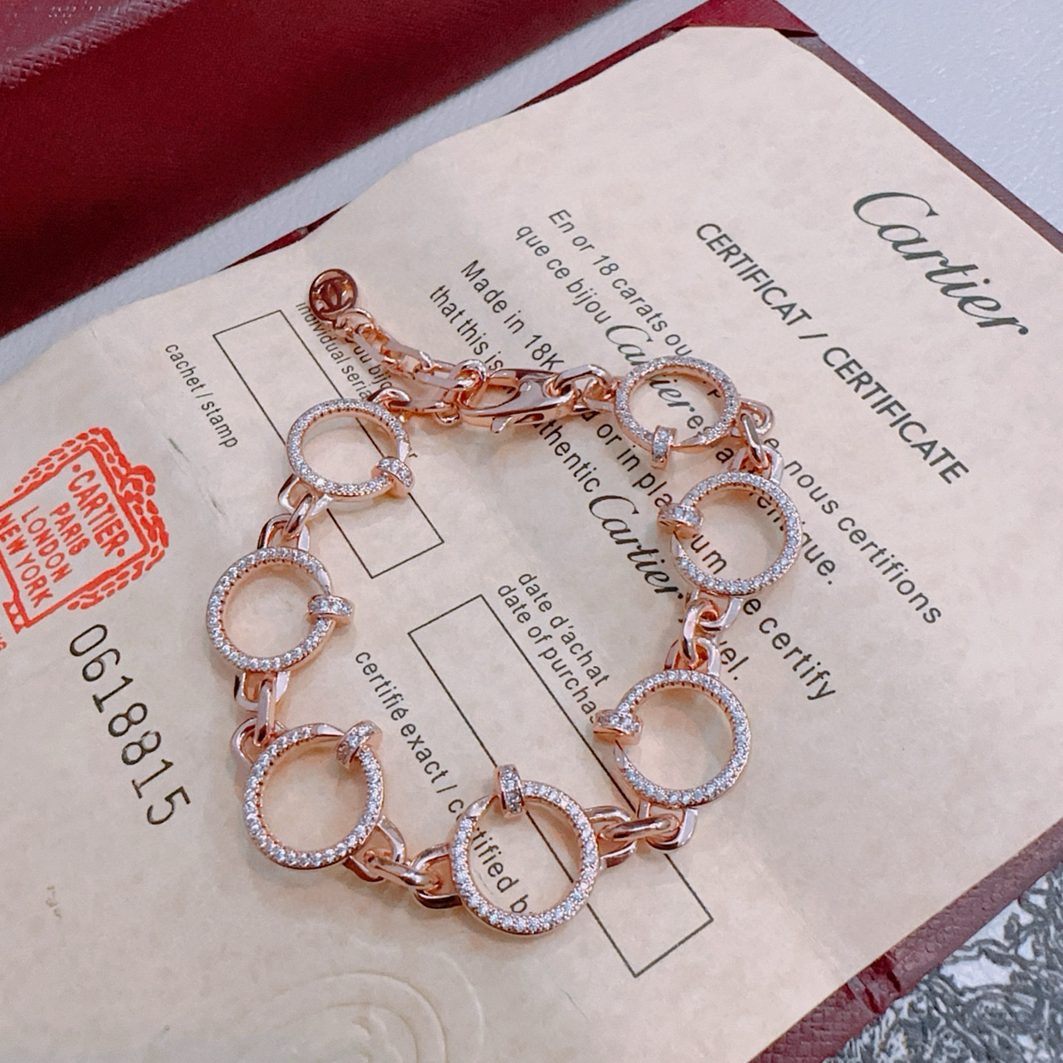 [MIRA]LOVE&JUSTE BRACELET DIAMONDS