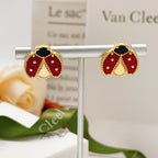 [MIRA]LUCKY LADYBUG EARRINGS