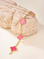 [MIRA] 2026 NEW PINK BUBBLE ENAMEL BRACELET