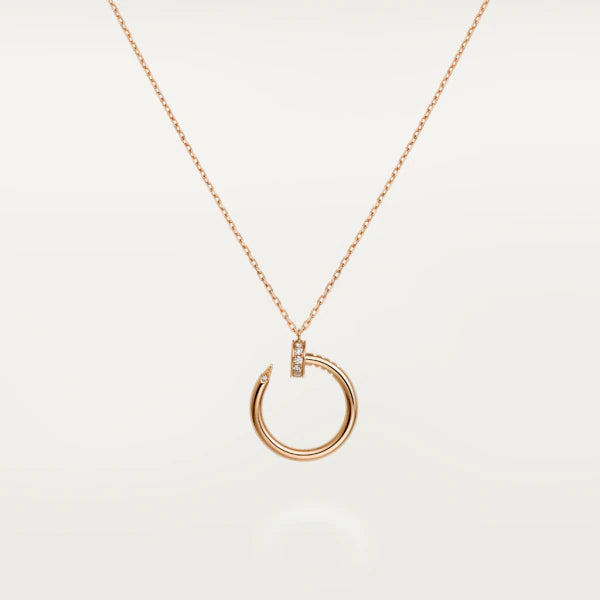 [MIRA]JUSTE NECKLACE PINK GOLD