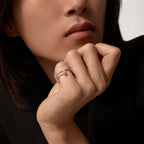 [MIRA]JUSTE RING 1.8MM SILVER DIAMONDS