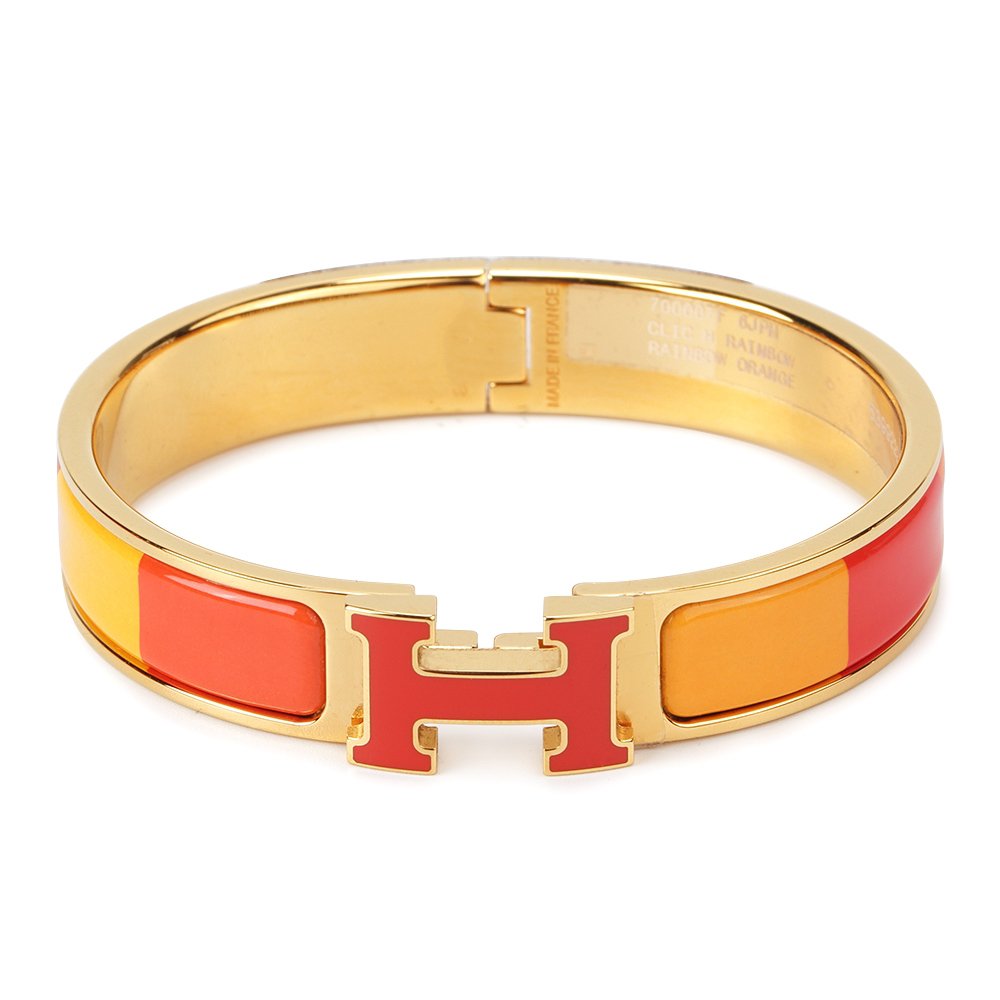 [MIRA]H BRACELET ORANGE RAINBOW CERAMIC
