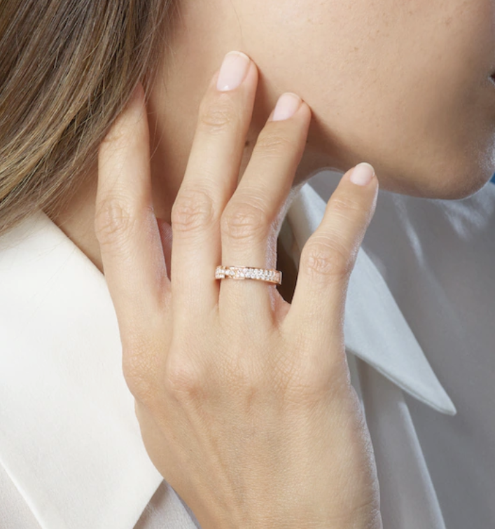 [MIRA]ALLIANCE LIENS VIDENCE PAVED DIAMOND 4MM RING