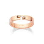 [MIRA]ALLIANCE LIENS VIDENCE DIAMOND 4MM RING