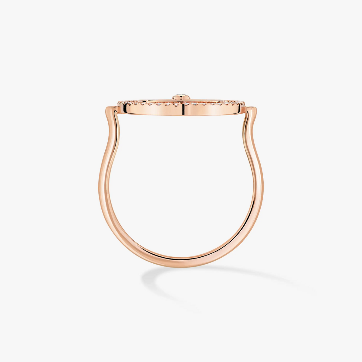 [MIRA]MOVE PINK GOLD DIAMOND RING