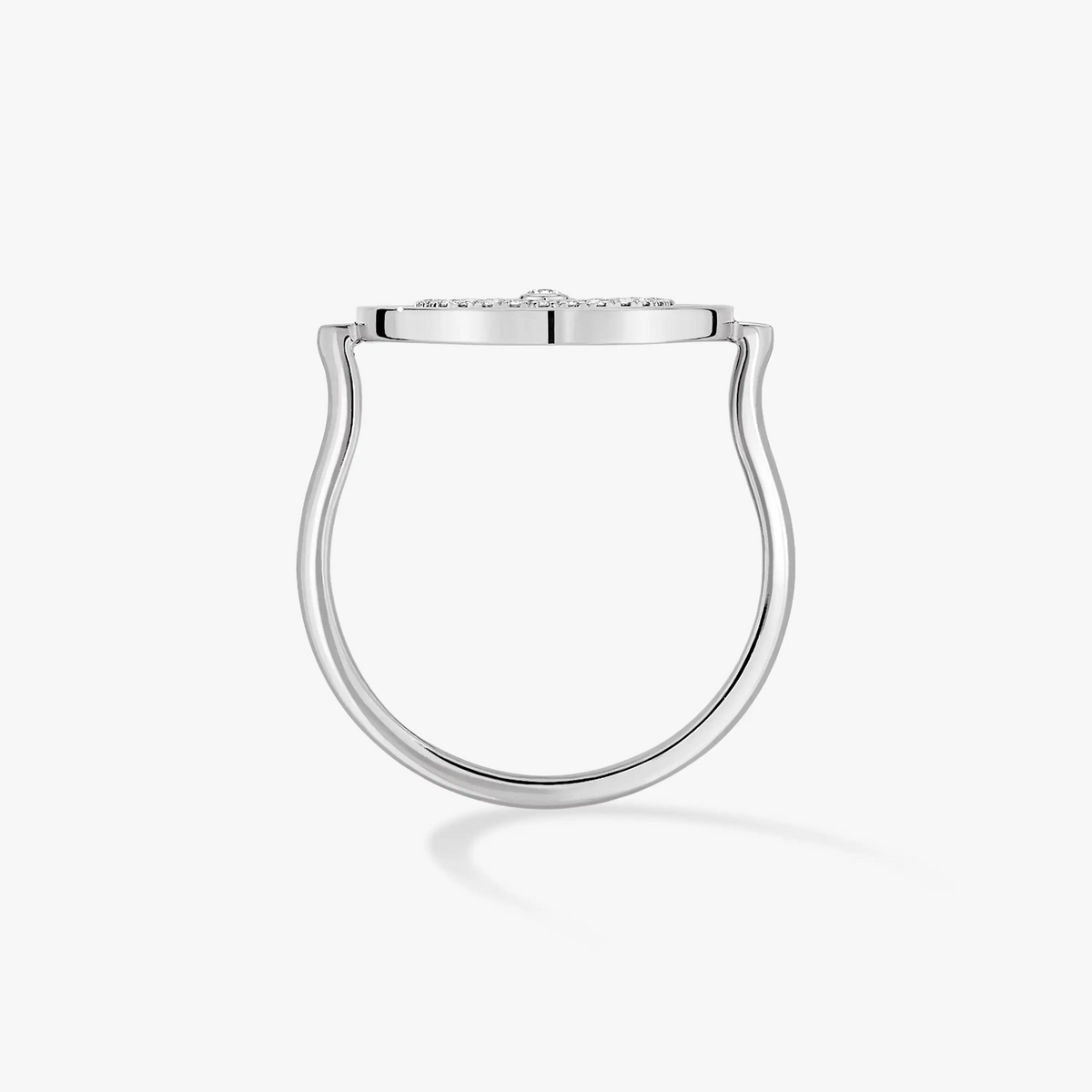 [MIRA]MOVE PAVED SILVER DIAMOND RING