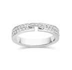 [MIRA]ALLIANCE LIENS VIDENCE PAVED DIAMOND 4MM RING