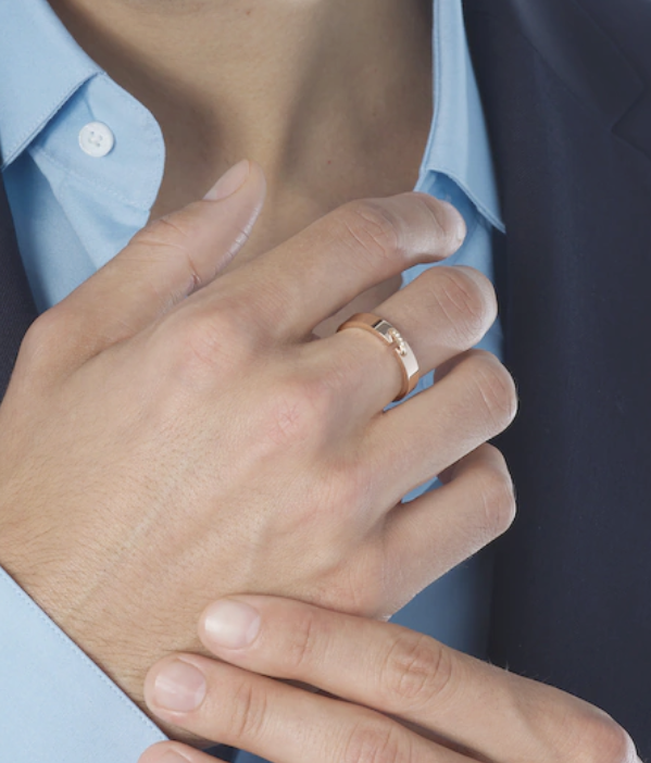 [MIRA]ALLIANCE LIENS VIDENCE DIAMOND 4MM RING