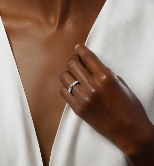 [MIRA]ALLIANCE LIENS VIDENCE PAVED DIAMOND 4MM RING