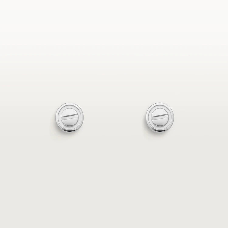 [MIRA]LOVE EARRINGS SILVER 10MM