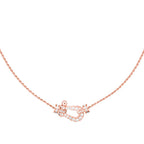 [MIRA]FORCE 10 PINK GOLD DIAMOND NECKLACE