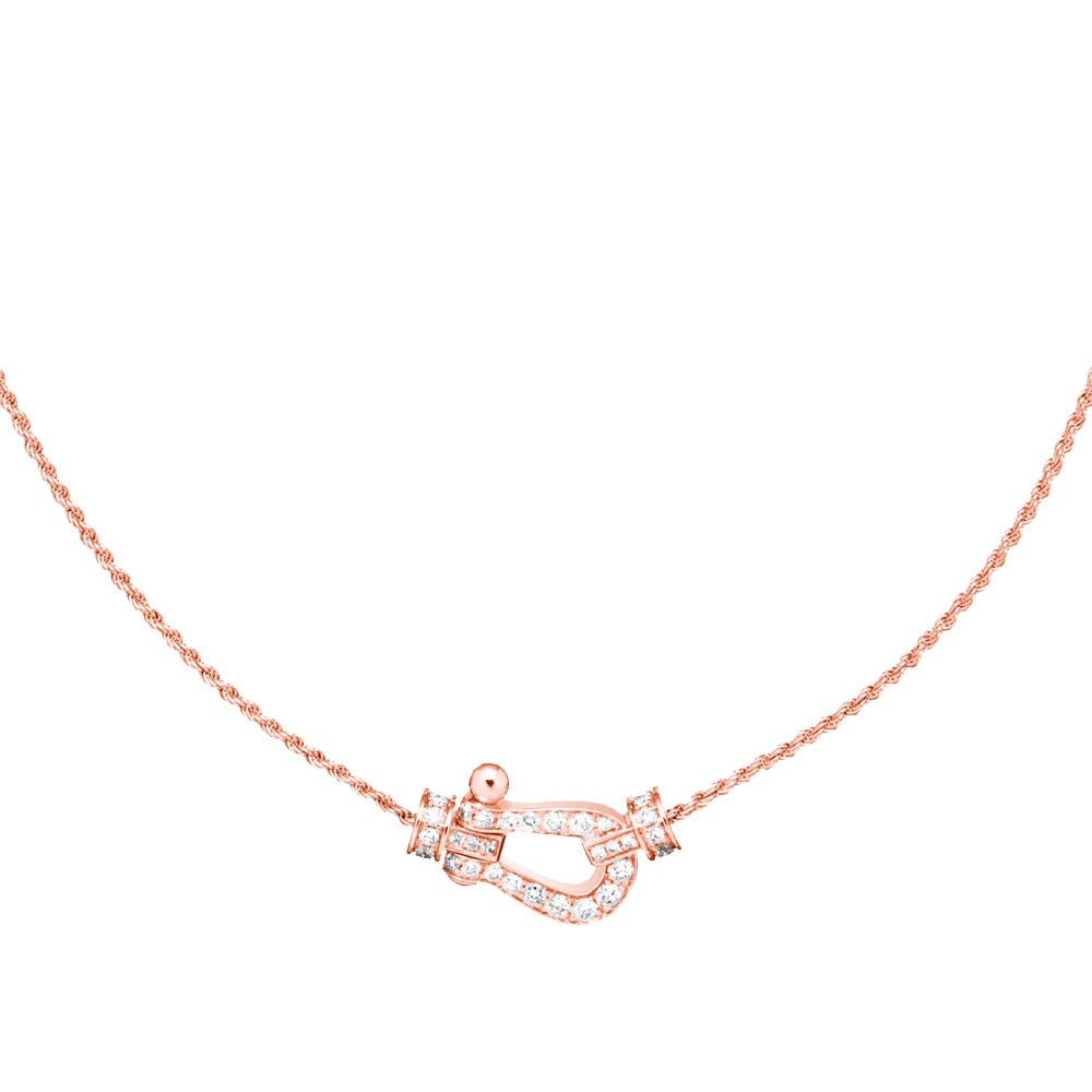 [MIRA]FORCE 10 PINK GOLD DIAMOND NECKLACE