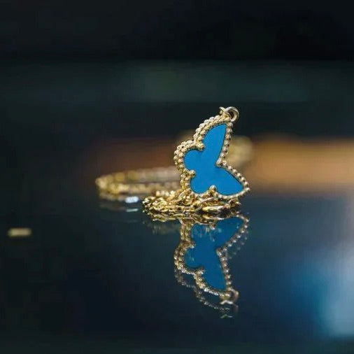 [MIRA]BUTTERFLY TURQUOISE BUTTERFLY BRACELET